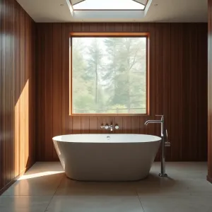 Łazienka z lamelami inspiracje