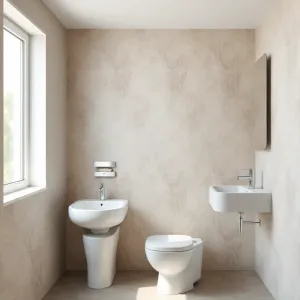 Linoleum na ścianę do łazienki