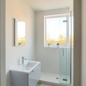 Mała łazienka z oknem aranżacje