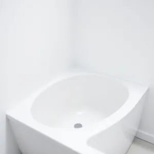 Mała wanna narożna 100 x 80