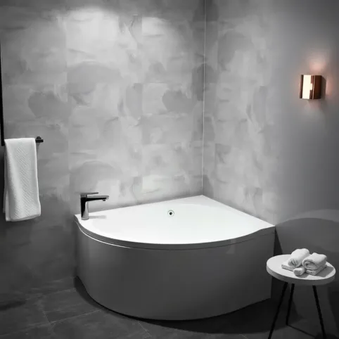 Mała wanna narożna