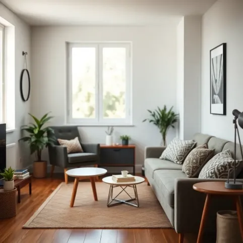 Małe fotele do małego salonu