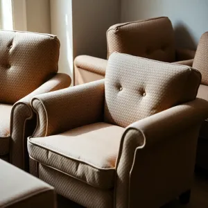 Małe fotele tapicerowane do salonu