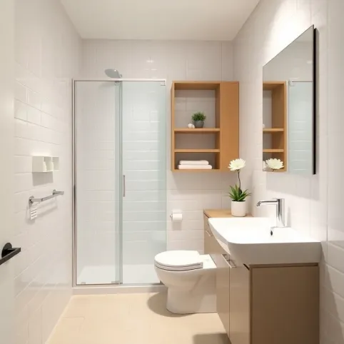 małe łazienki projekty