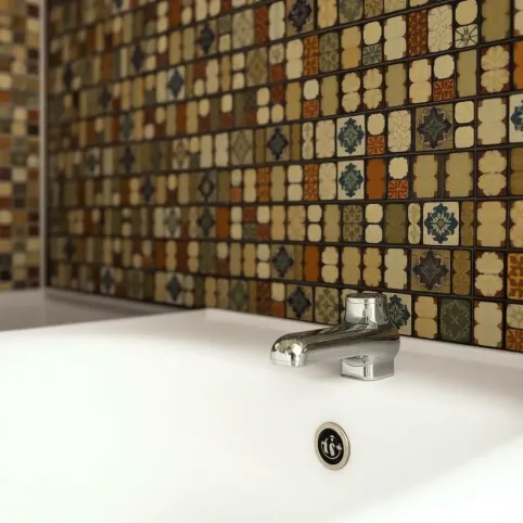 Małe płytki łazienkowe