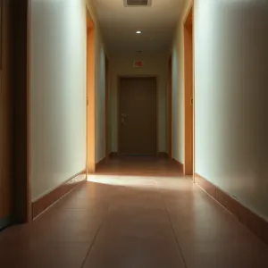 Mały przedpokój podłoga