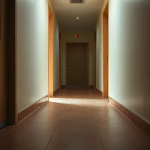 Mały przedpokój podłoga