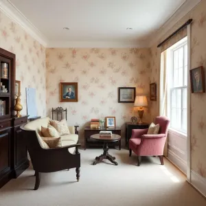 Mały salon w stylu angielskim