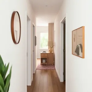 Mały wąski przedpokój inspiracje