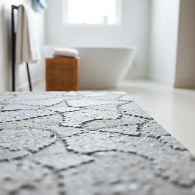 Mata kamienna do łazienki