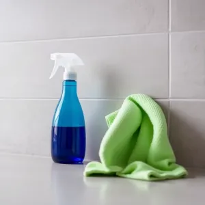 Matowe płytki do łazienki czyszczenie