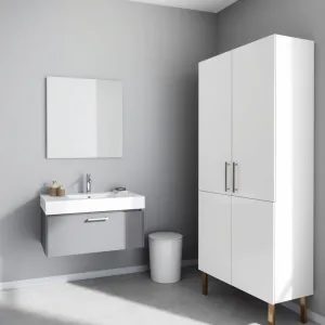 Meble do łazienki mat czy połysk