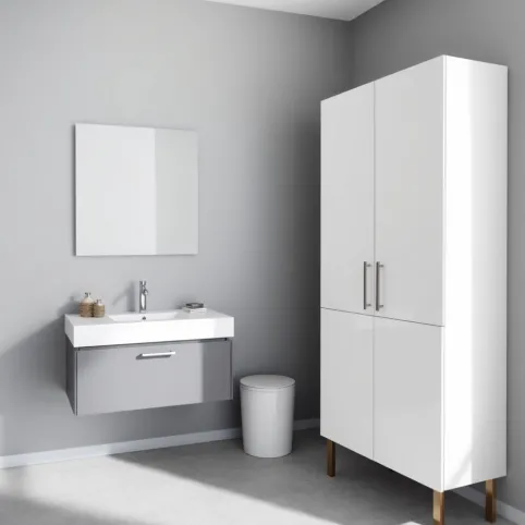 Meble do łazienki mat czy połysk