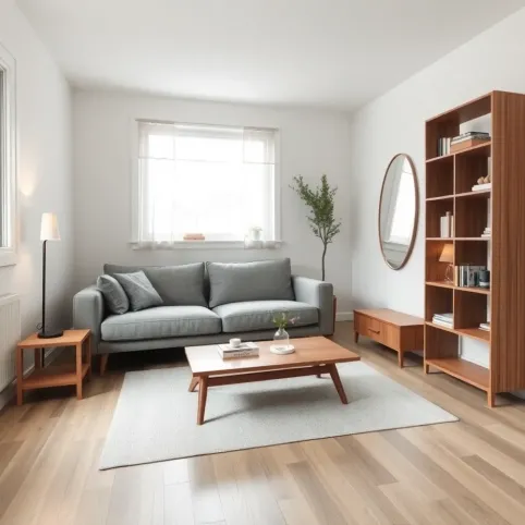 Meble do małego pokoju dziennego