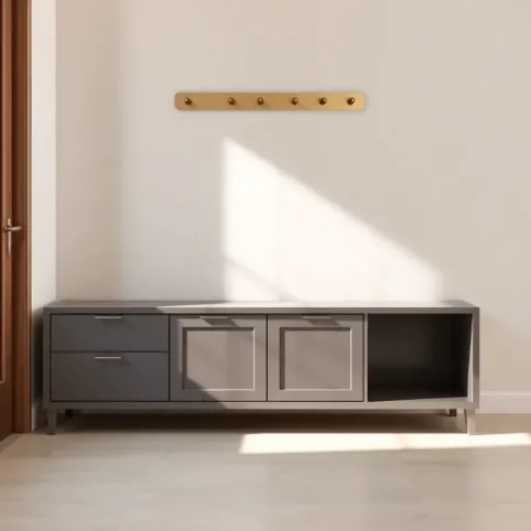 Meble do przedpokoju z siedziskiem