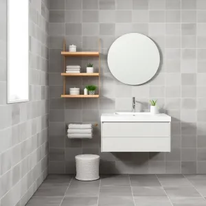 Meble do szarej łazienki