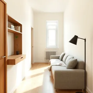 Meble do wąskiego pokoju w bloku