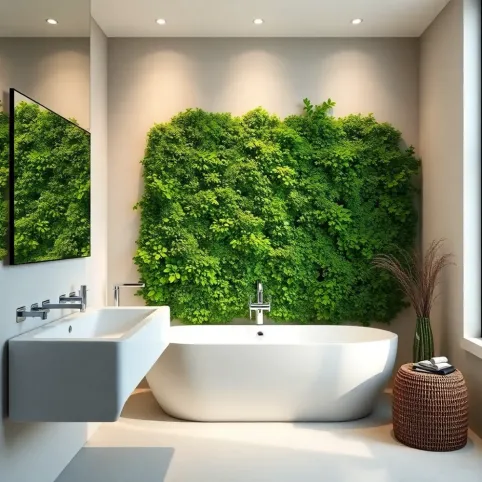 mech na ścianę do łazienki