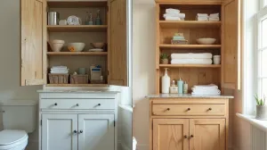 Metamorfoza szafki łazienkowej