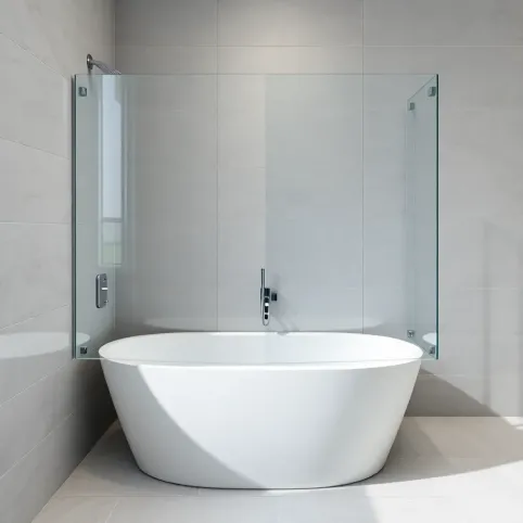 Mexen wanna z parawanem