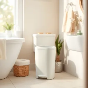 Mini kosz na śmieci do łazienki