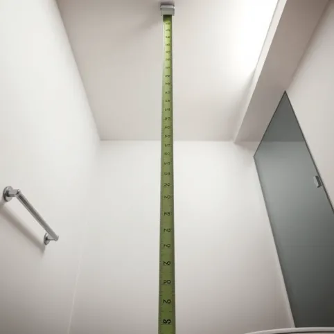 Minimalna wysokość łazienki