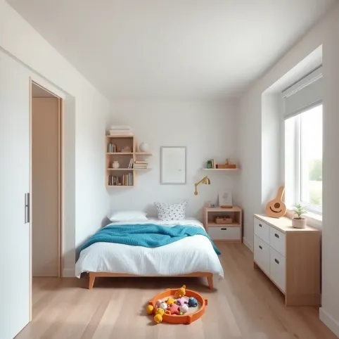 Minimalne wymiary pokoju dla dziecka