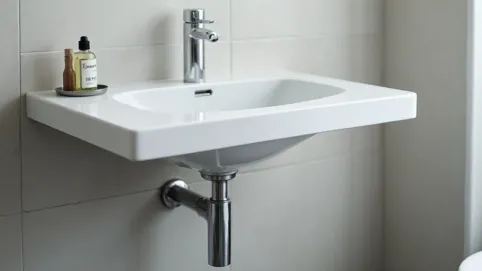 mocowanie blatu łazienkowego