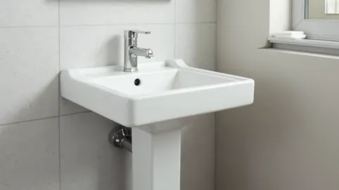 mocowanie umywalki do ściany