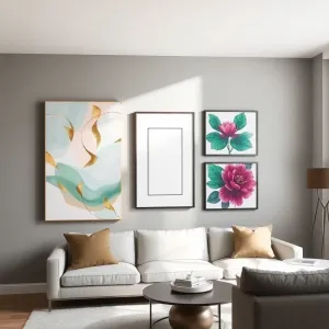 Modne obrazy na ścianę do salonu