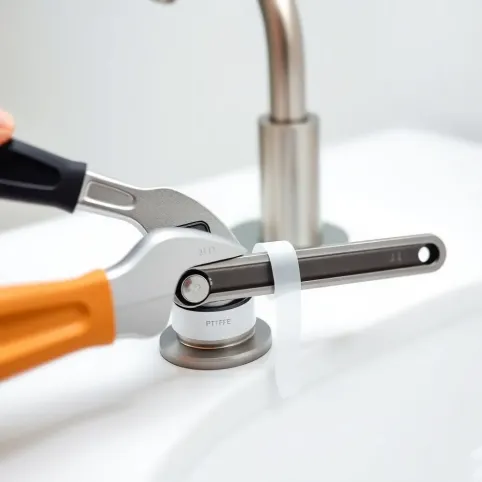 Montaż baterii umywalkowej nablatowej