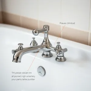 montaż baterii wannowej 4otworowej