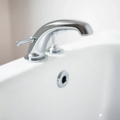 Montaż baterii wannowej na wannie