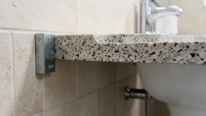 montaż blatu pod umywalkę