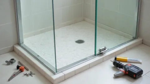 Montaż drzwi prysznicowych Mexen