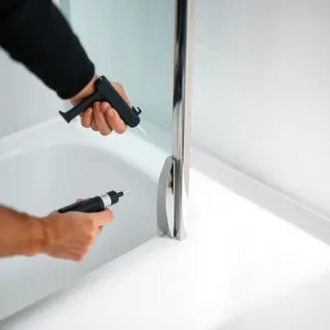 Montaż drzwiczek do wanny