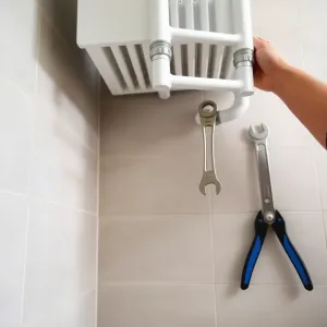 Montaż grzejnika łazienkowego drabinkowego