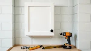 montaż szafki wiszącej