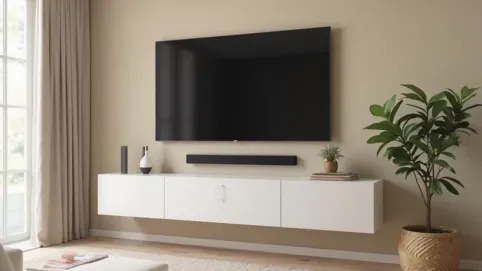 Montaż szafki wiszącej RTV