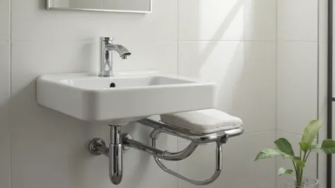 Montaż umywalki dla niepełnosprawnych