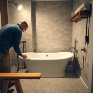 Montaż wanny wolnostojącej cena