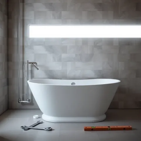 Montaż Wanny Wolnostojącej Przyściennej