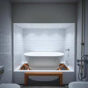 Montaż wanny z zabudowa