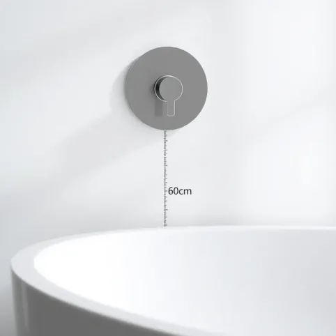 Na jakiej wysokości bateria wannowa podtynkowa