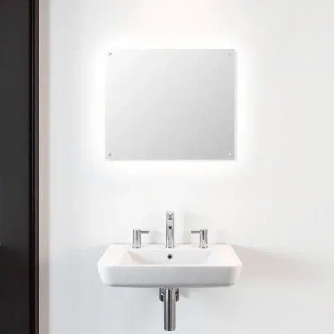 Na jakiej wysokości lustro nad umywalką