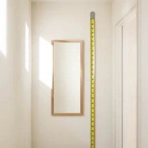 Na jakiej wysokości powiesić lustro w przedpokoju