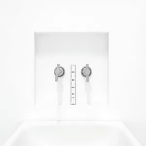 Na jakiej wysokości zawory do umywalki