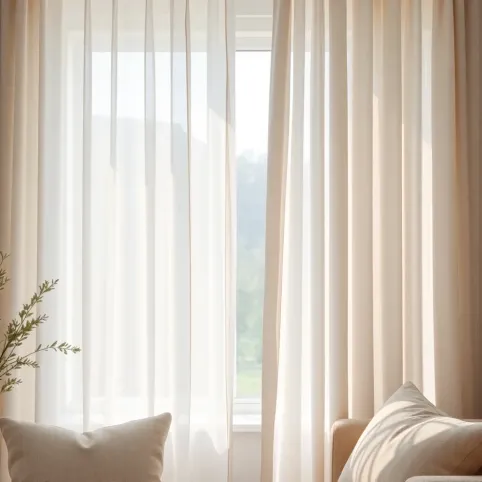 Najmodniejsze firany do salonu