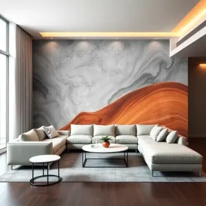 Najmodniejsze fototapety do salonu