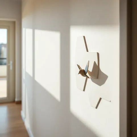 Naklejki na ścianę 3D do przedpokoju